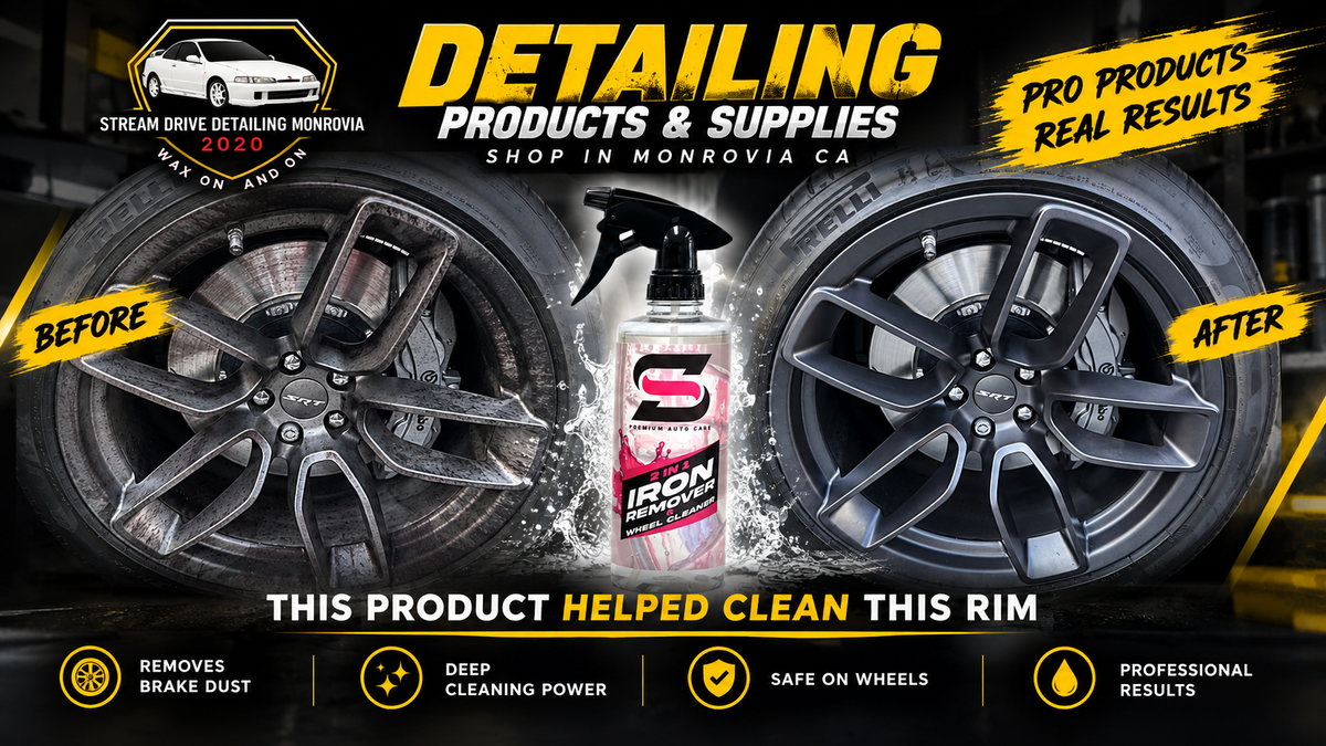 2-in-1 Iron Remover & Wheel Cleaner for Tires | Monrovia CA