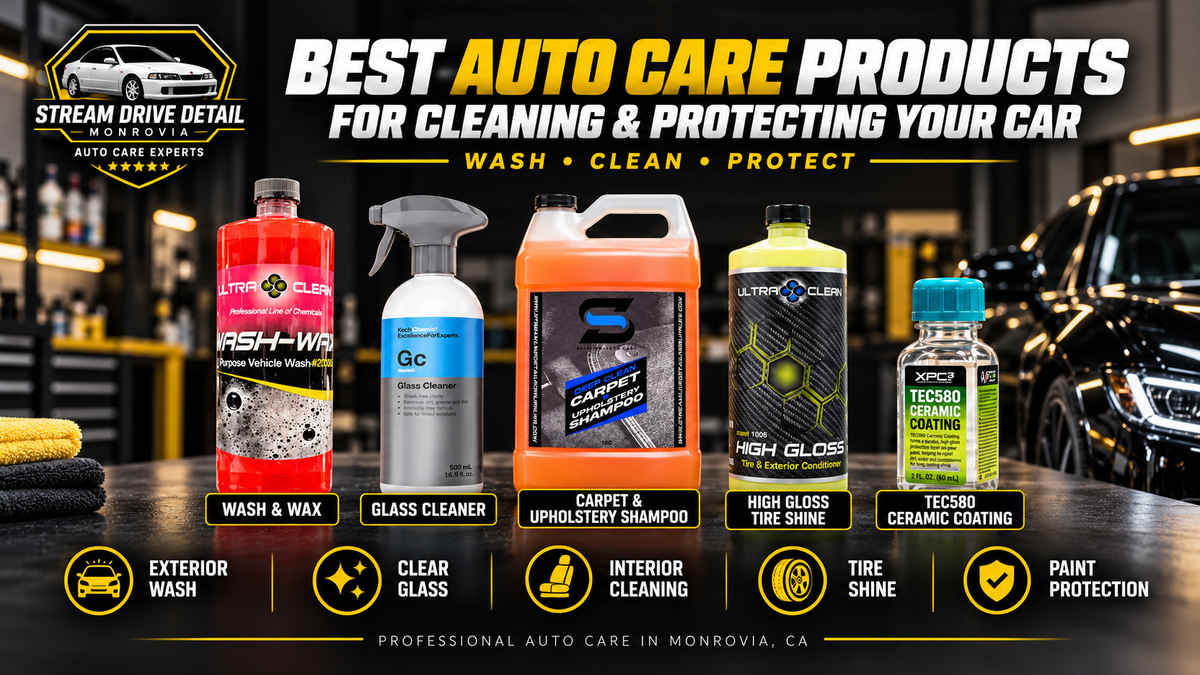 Best Auto Care Products for Cleaning and Protecting Your Car