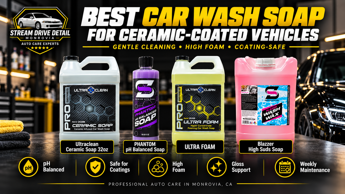 Best Car Wash Soap for Ceramic-Coated Vehicles