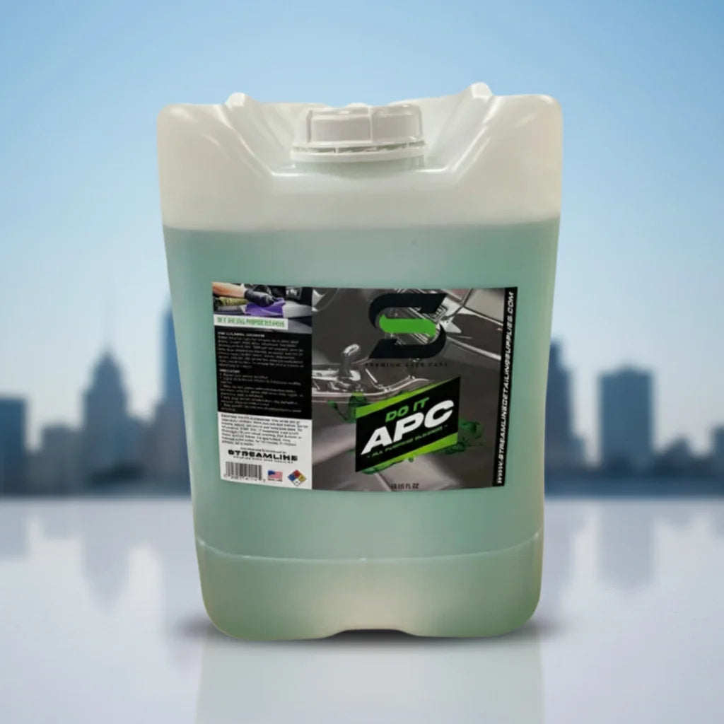 APC All Purpose Cleaner 5 Gallon Interior Car Cleaner for Plastics, Vinyl, Leather & Fabric