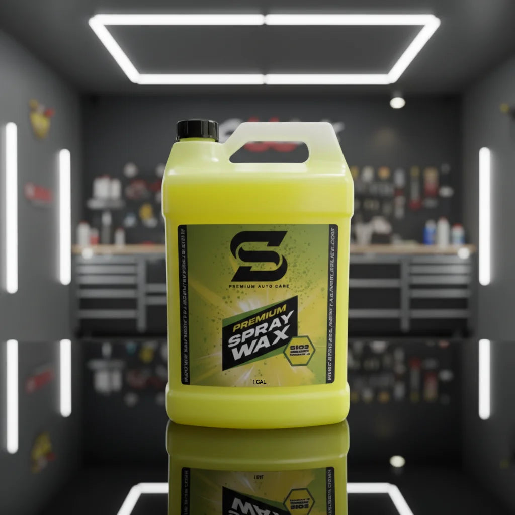 Premium spray wax , Sio2 , 1 gallon