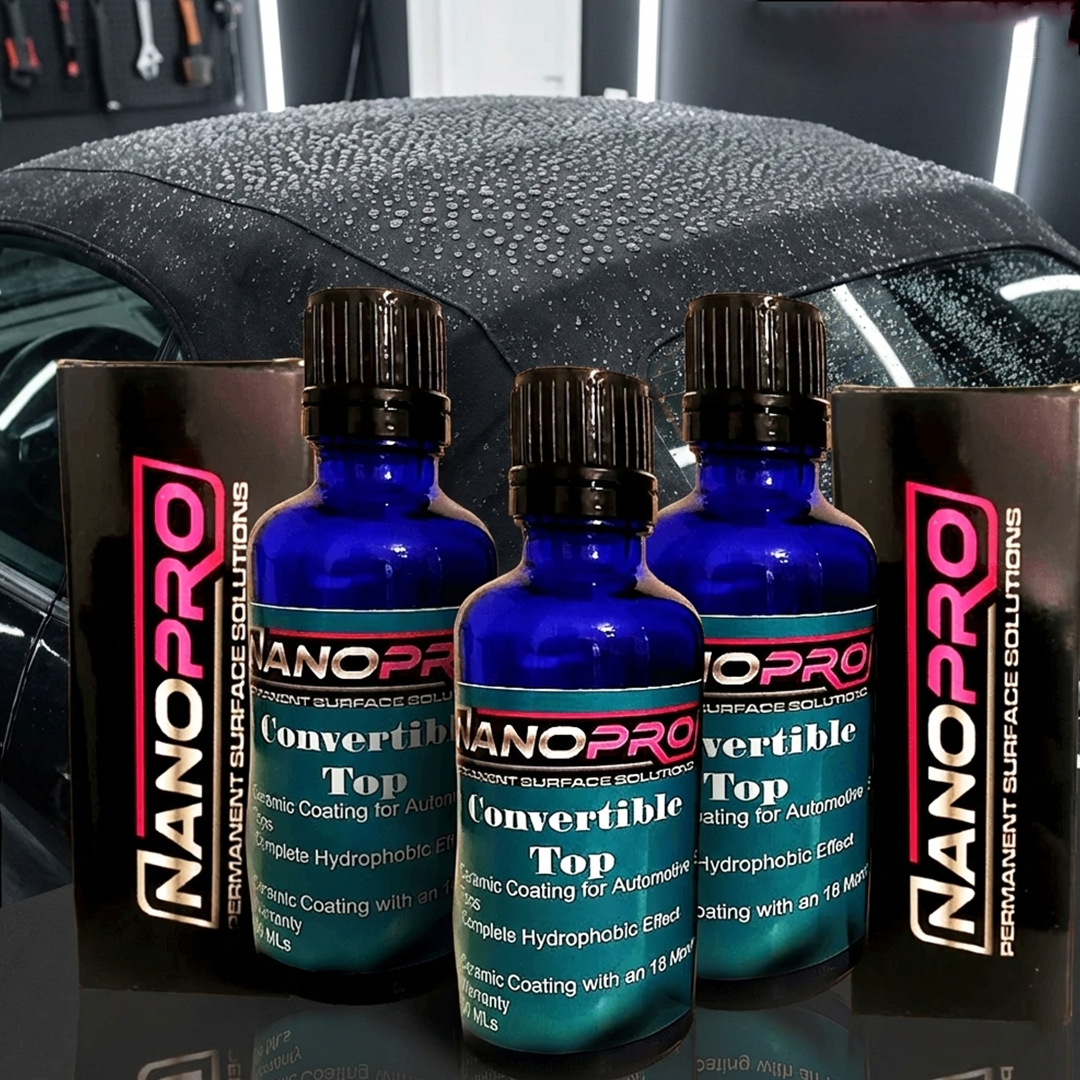 Ceramic Coating for Vinyl & Convertible Tops