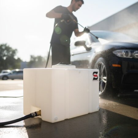 100 Gallon Low Profile Water Tank