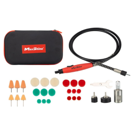 Mini Rotary Polishing System – Complete Kit with Extension Shaft & 2" Pads