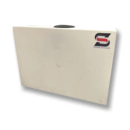 100 Gallon Slim Water Tank for Mobile Detailing – Heavy-Duty Poly Tank, 33″H x 47.5″L x 16″W