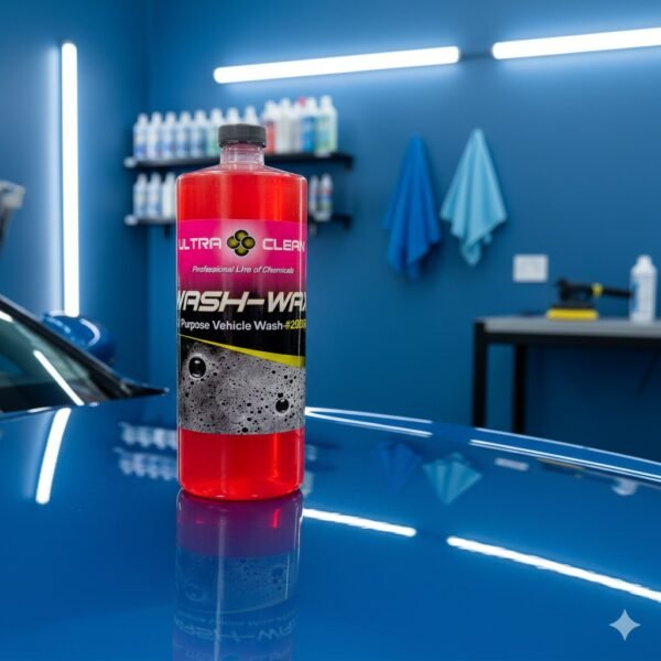 Ultraclean Pink Wash & Wax – 32oz - Image 2