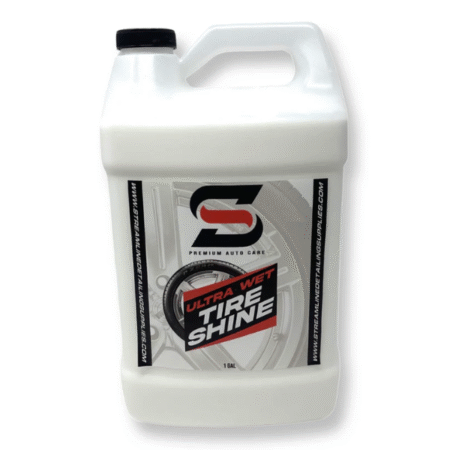 Streamline Wet Look Tire Shine – 1 Gallon | Long-Lasting Deep Gloss Finish