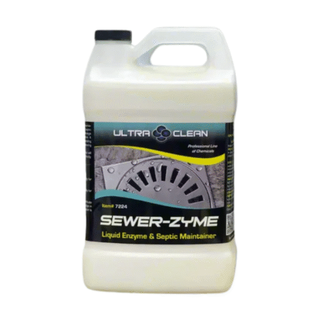 Sewer-Zyme – Liquid Enzyme Drain, Septic, & Grease Trap Treatment