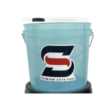 Blue 3.5 Gallon Wash Bucket with Grit Guard – Scratch-Free Car Wash System