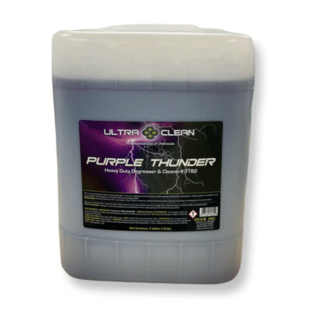 PURPLE THUNDER – 5 Gallon Heavy Duty Degreaser & Cleaner (Biodegradable Formula)